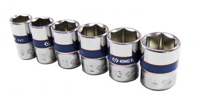 KINGTONY ГОЛОВКА ТОРЦЕВ. 233512M 1/4" 6гр. 12мм