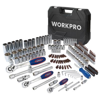 Набор инструментов 1/4"+3/8"+1/2" 172шт WP202545 WORKPRO