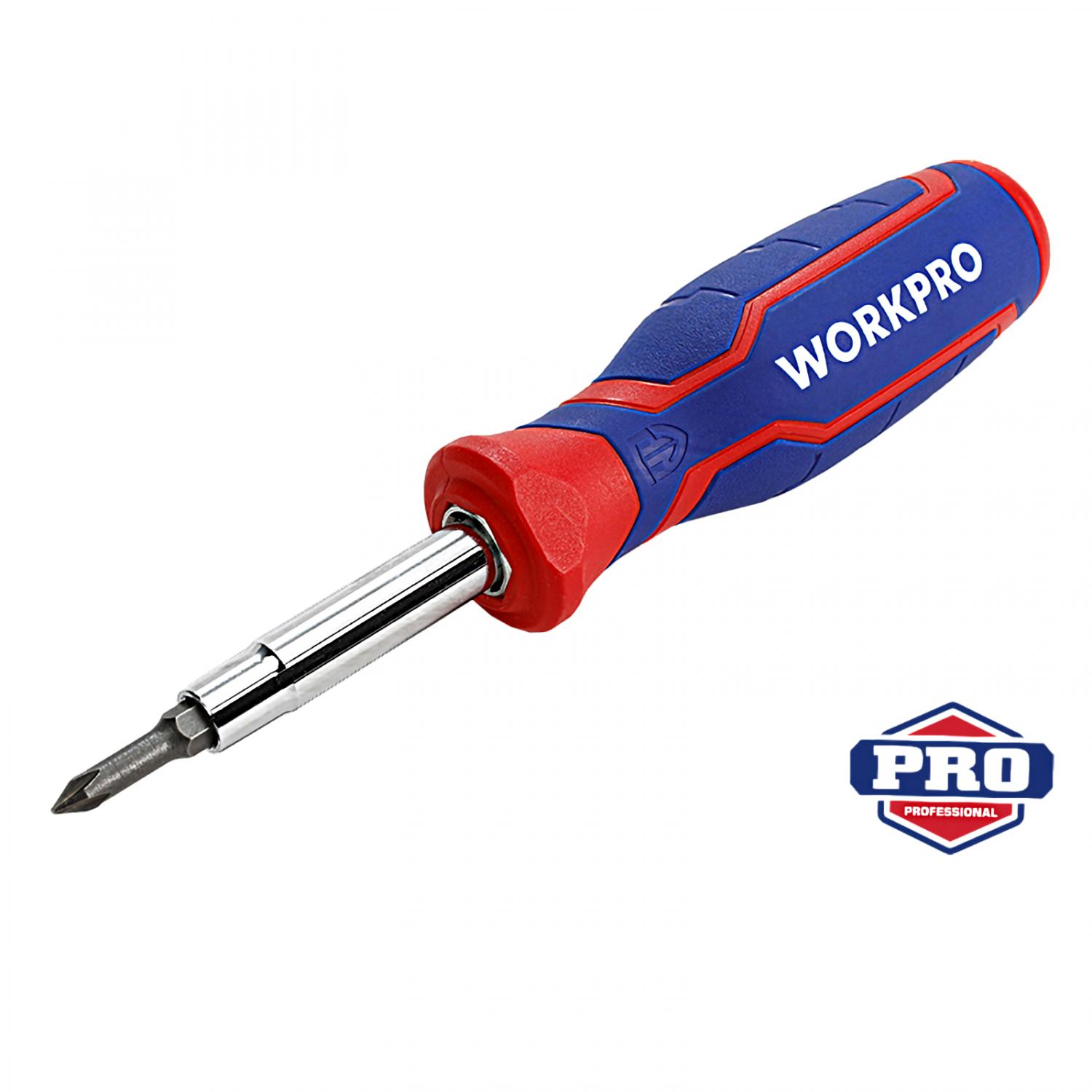 Отвертка 6-в-1 WP221046 WORKPRO